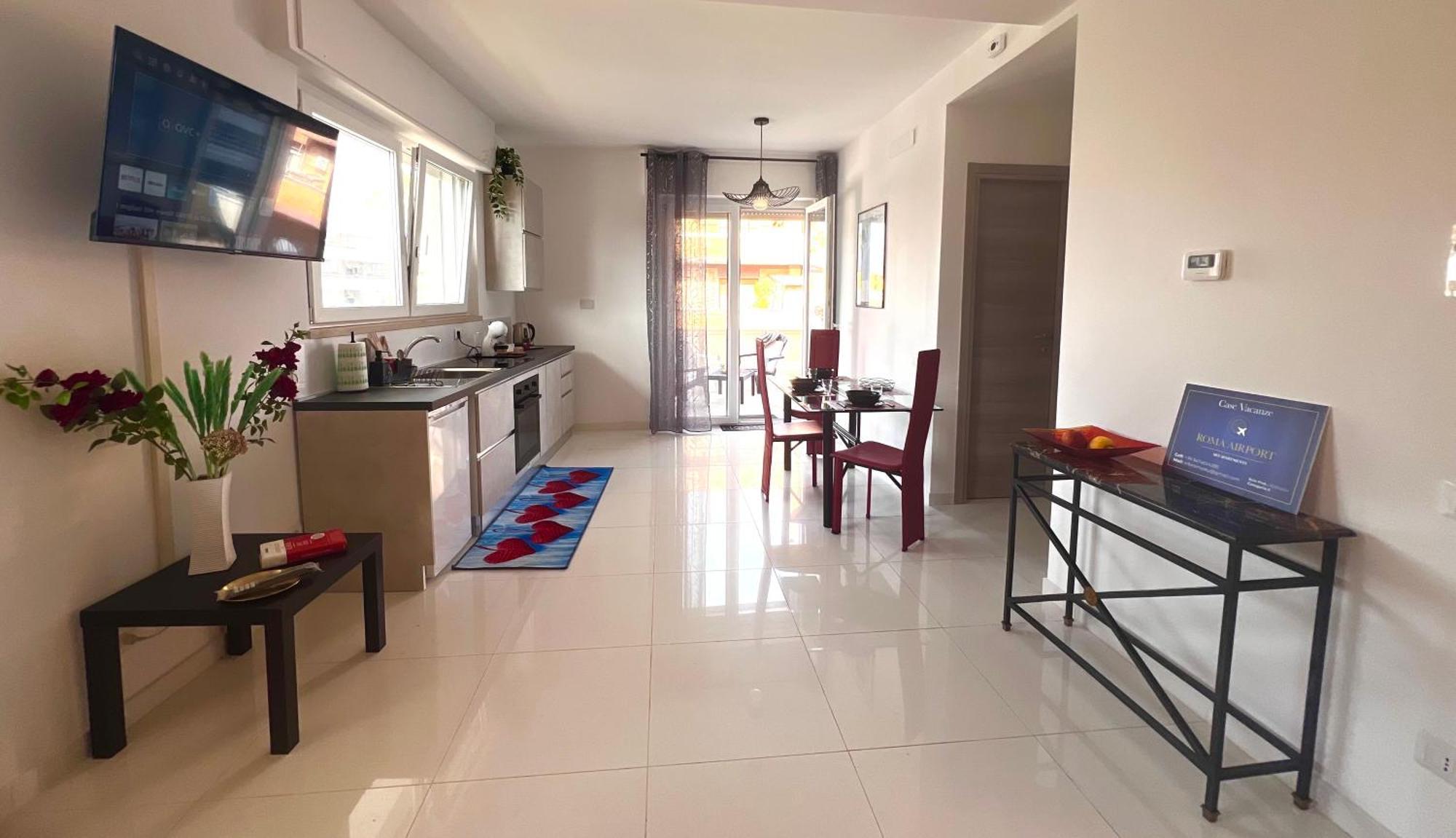 Roma Airport Sky Apartments Ф'юмічіно Екстер'єр фото